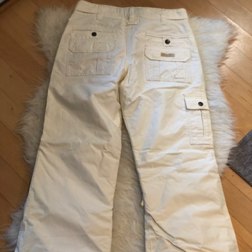 Roxy snowboard pant, white- xs